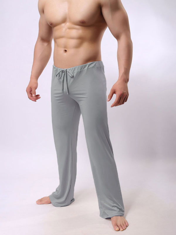 Men's casual pants breathable cool home pants pants - MENLL
