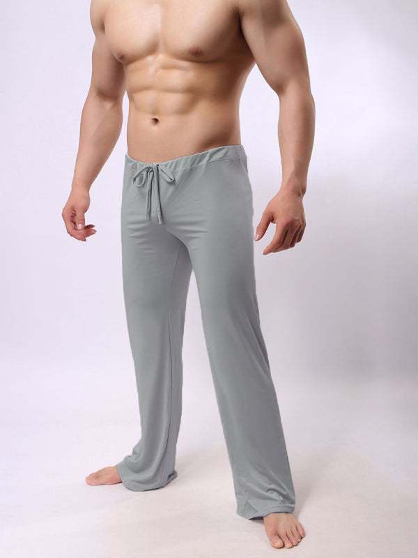 Men's casual pants breathable cool home pants pants - MENLL