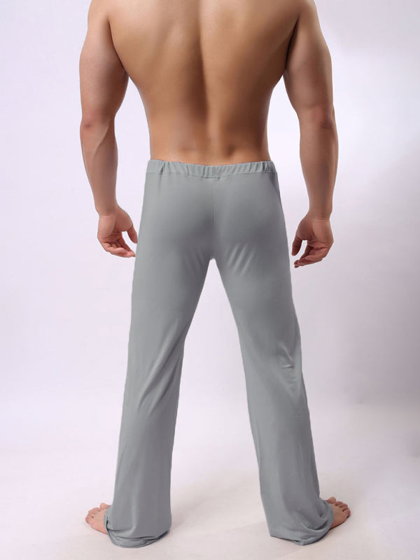 Men's casual pants breathable cool home pants pants - MENLL