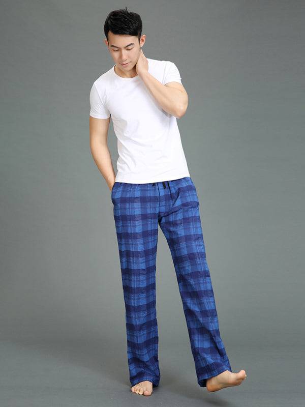 Men's spring, summer and autumn thin cotton casual pants - MENLL