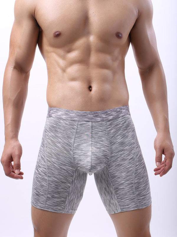 New Men's Gradient Pattern High Elasticity Polyester Underwear Loungewear - MENLL