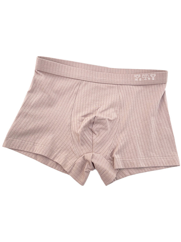 Men's pure cotton one piece boxer briefs - MENLL