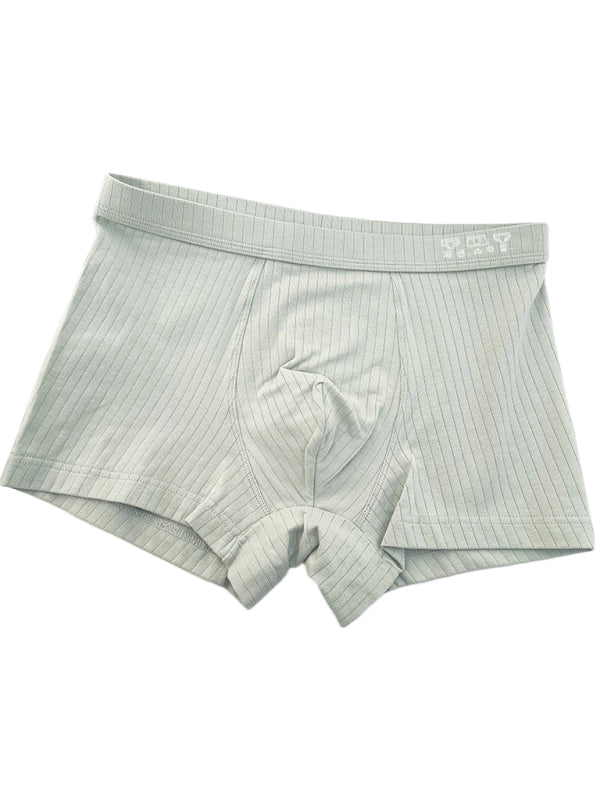 Men's pure cotton one piece boxer briefs - MENLL