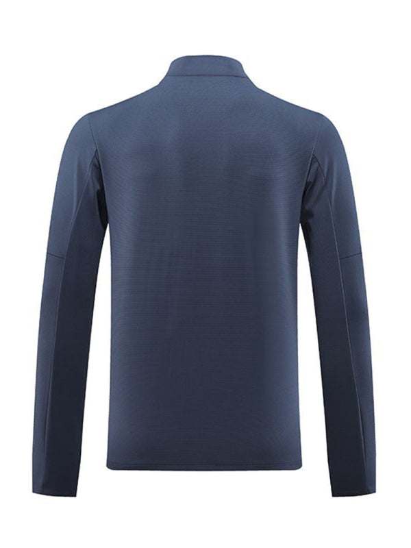 Essential Men's Full Zip Cardigan - Versatile Fitness & Casual Running Wear - MENLL