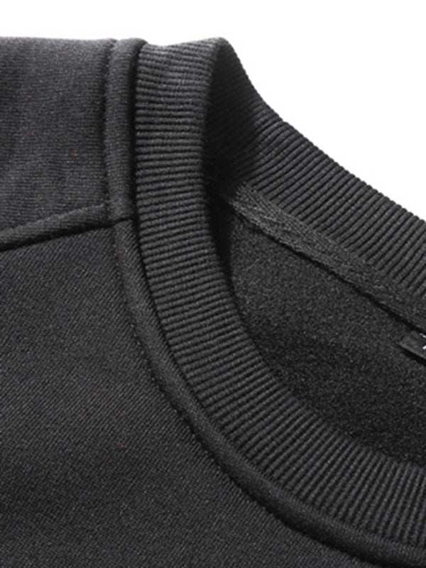 Classic Comfort Men's Raglan Sleeve Crew Sweatshirt - Perfect for All Seasons - MENLL