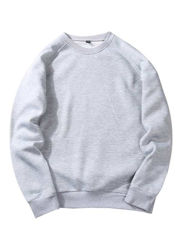 Classic Comfort Men's Raglan Sleeve Crew Sweatshirt - Perfect for All Seasons - MENLL