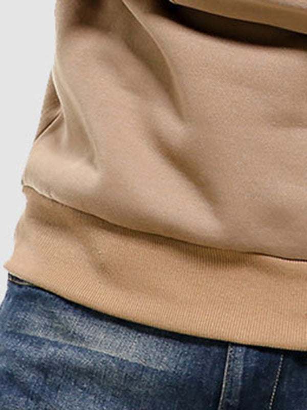 Classic Comfort Men's Raglan Sleeve Crew Sweatshirt - Perfect for All Seasons - MENLL