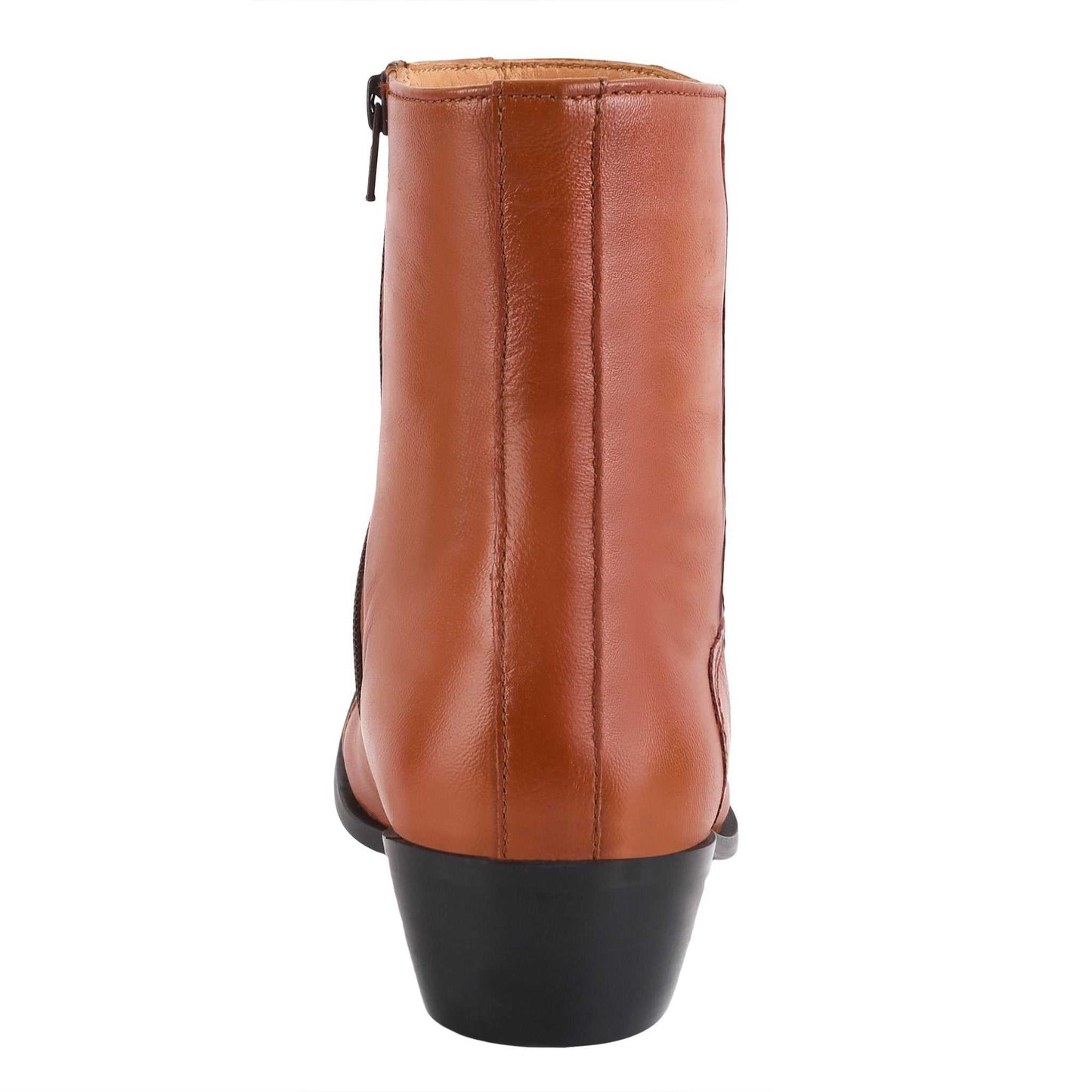 Jazzy Jackman Leather Ankle Length Boots for Men - MENLL