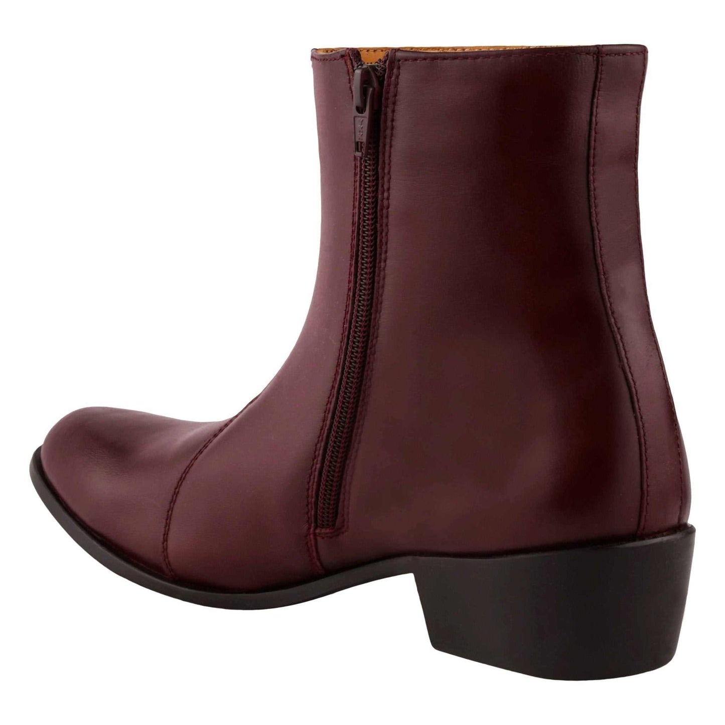 Jazzy Jackman Leather Ankle Length Boots for Men - MENLL