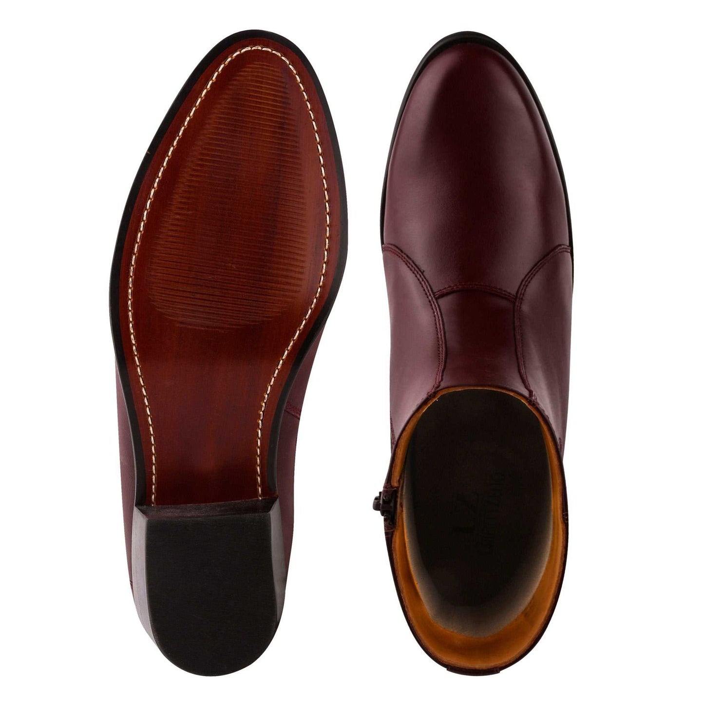 Jazzy Jackman Leather Ankle Length Boots for Men - MENLL