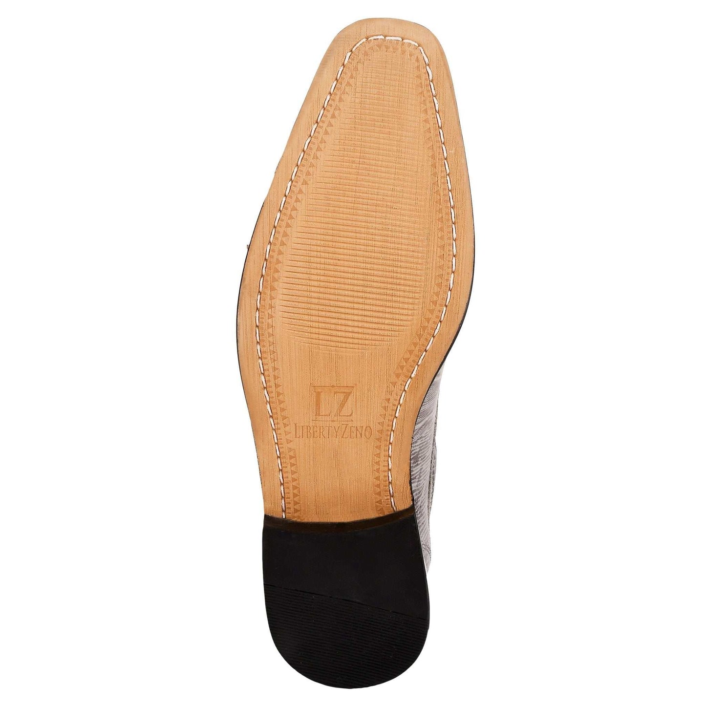 Jostin Genuine Leather Lizard Print Oxford Style Dress Shoes For Men - MENLL