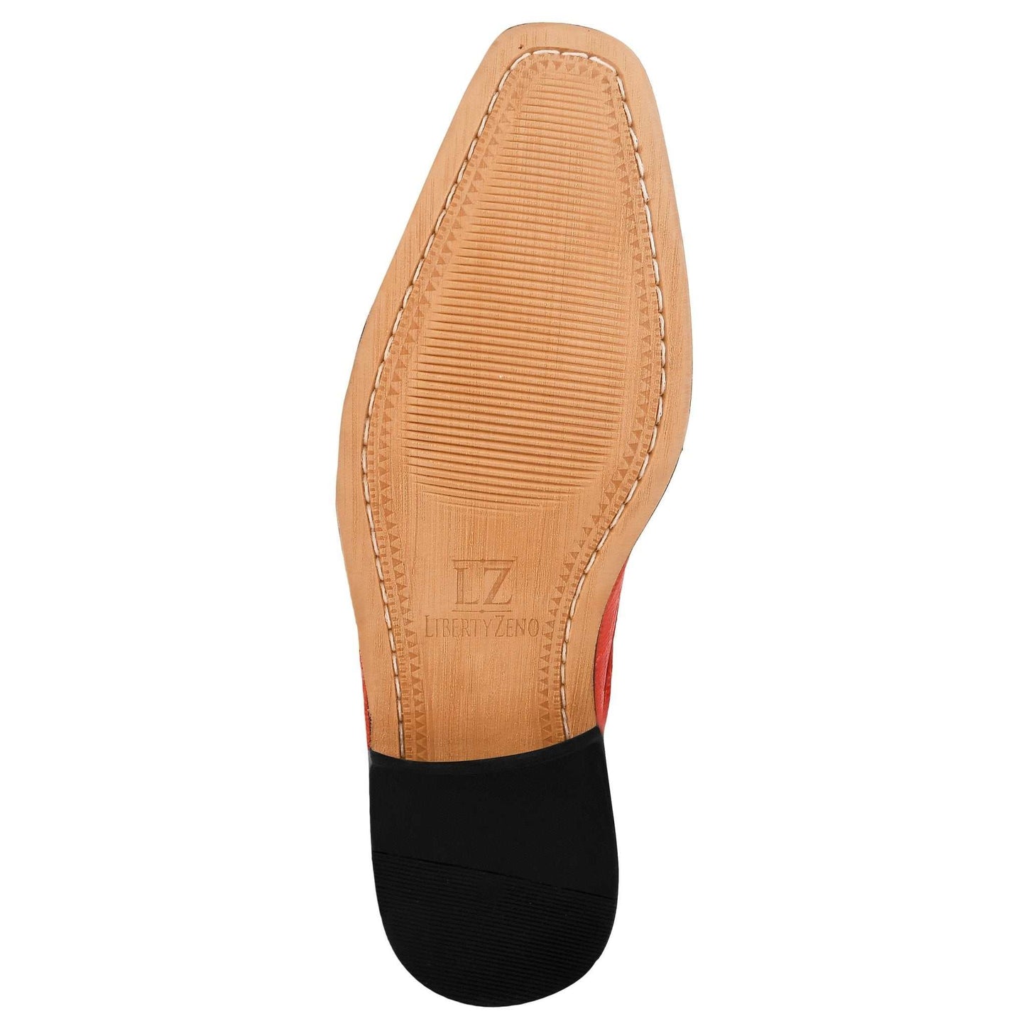 Jostin Genuine Leather Lizard Print Oxford Style Dress Shoes For Men - MENLL