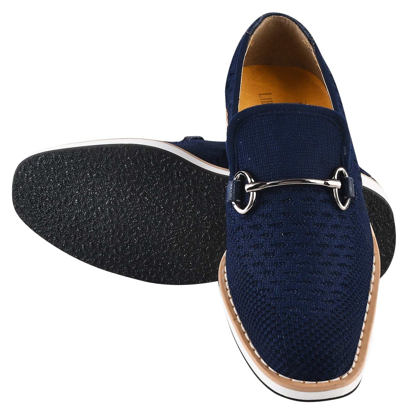 Joyce Textile Eva sole Style with Buckle Loafers for kids - MENLL