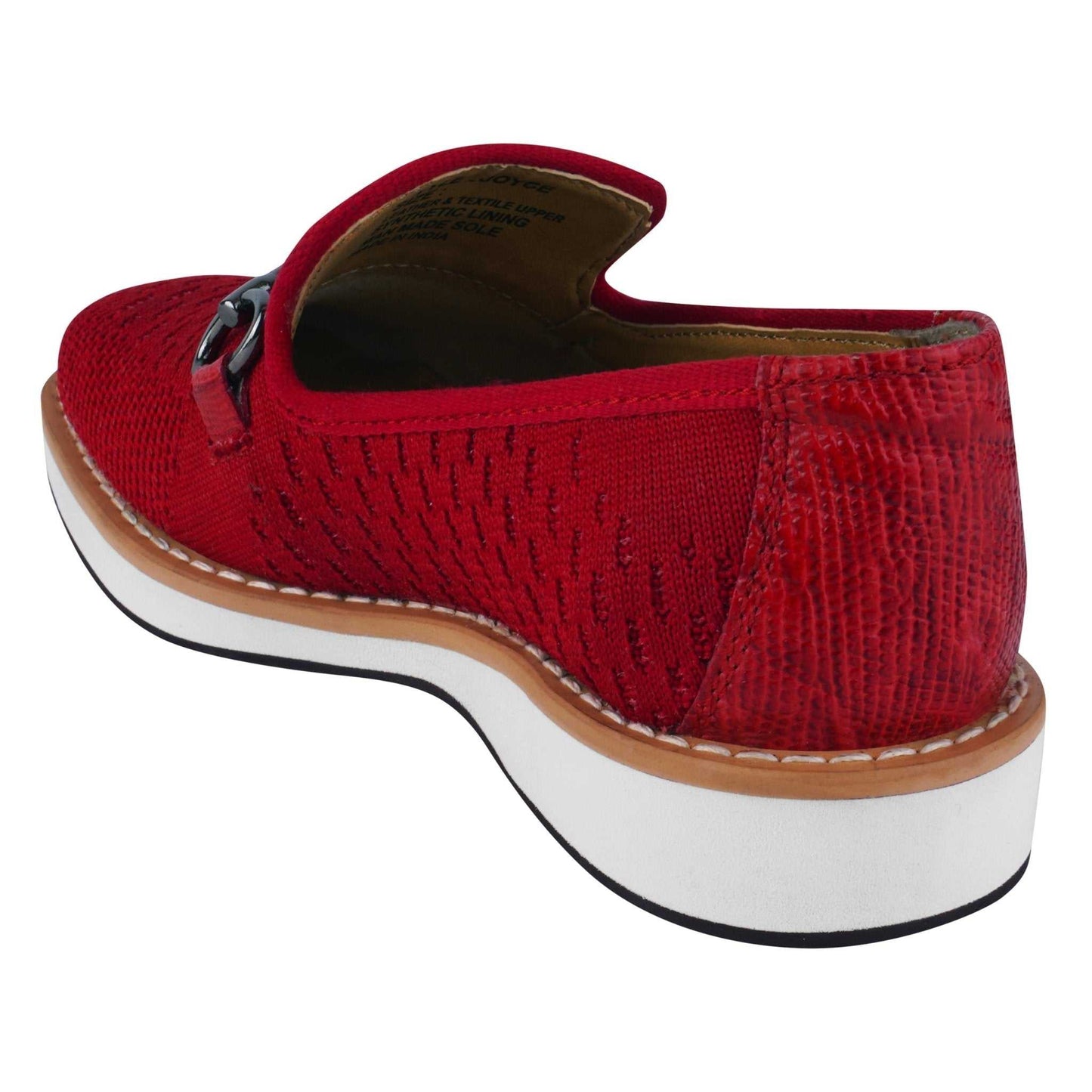 Joyce Textile Eva sole Style with Buckle Loafers for kids - MENLL