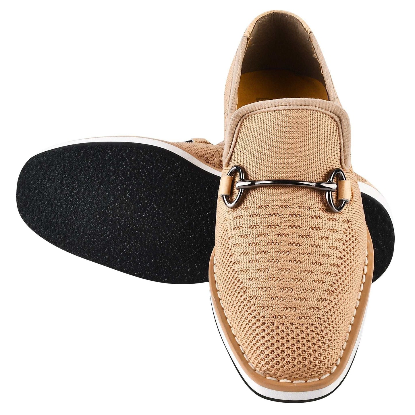 Joyce Textile Eva sole Style with Buckle Loafers for kids - MENLL