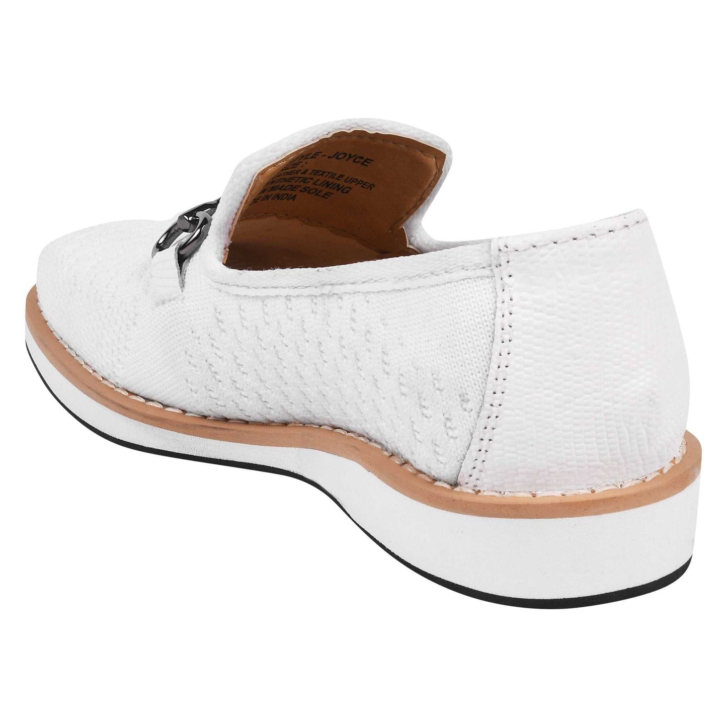 Joyce Textile Eva sole Style with Buckle Loafers for kids - MENLL