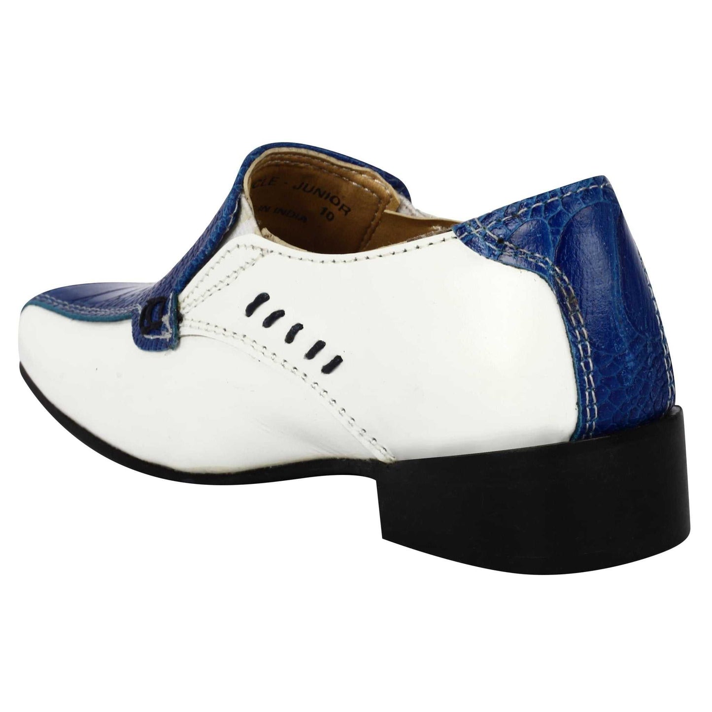Junior Leather Loafers Dress Shoes - MENLL
