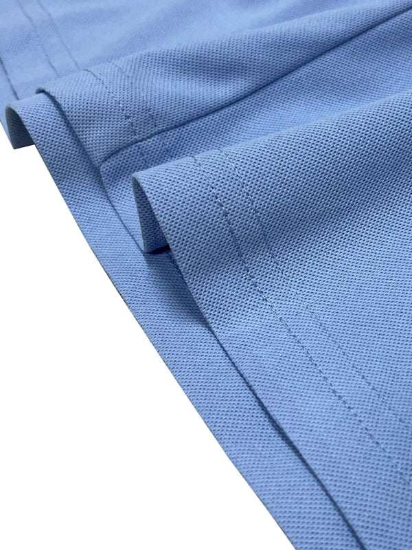 Stylish Men's Color Block Short Sleeve Polo Shirt for Effortless Casual Wear - MENLL