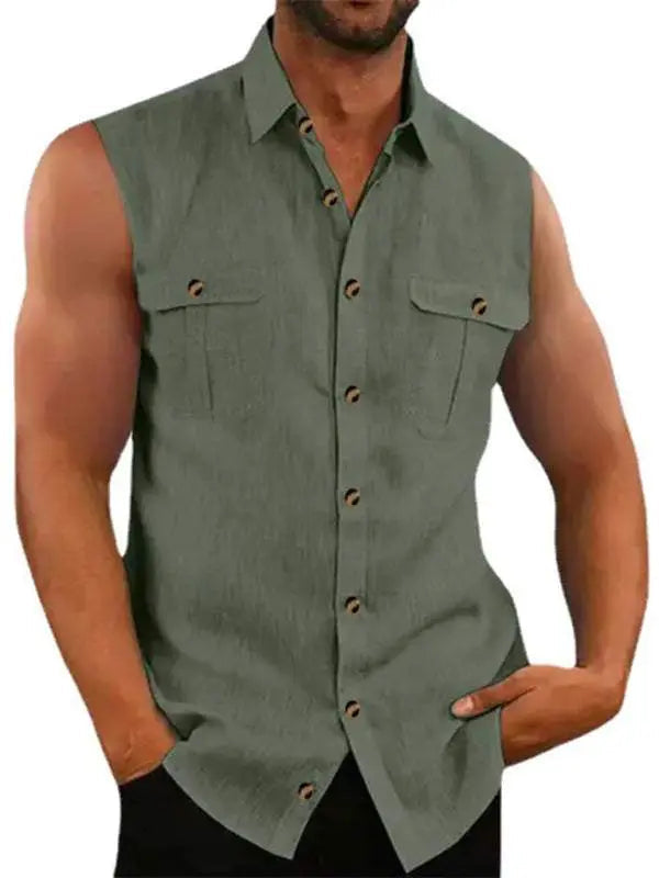 MENLL Tank Top - Close Up