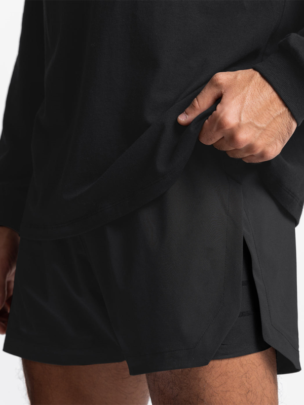 Versatile Men's Multi-Pocket Sports Shorts for Running and Training - Lightweight and Stylish - MENLL