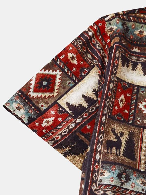 Vibrant Men's Tropical Floral Beach Shirt for Effortless Summer Style - MENLL