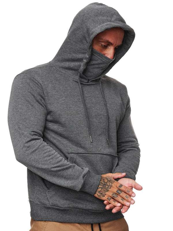 Ultimate Call of Duty Men's Hooded Sweatshirt with Face Mask – Comfort Meets Style for Every Casual Occasion - MENLL