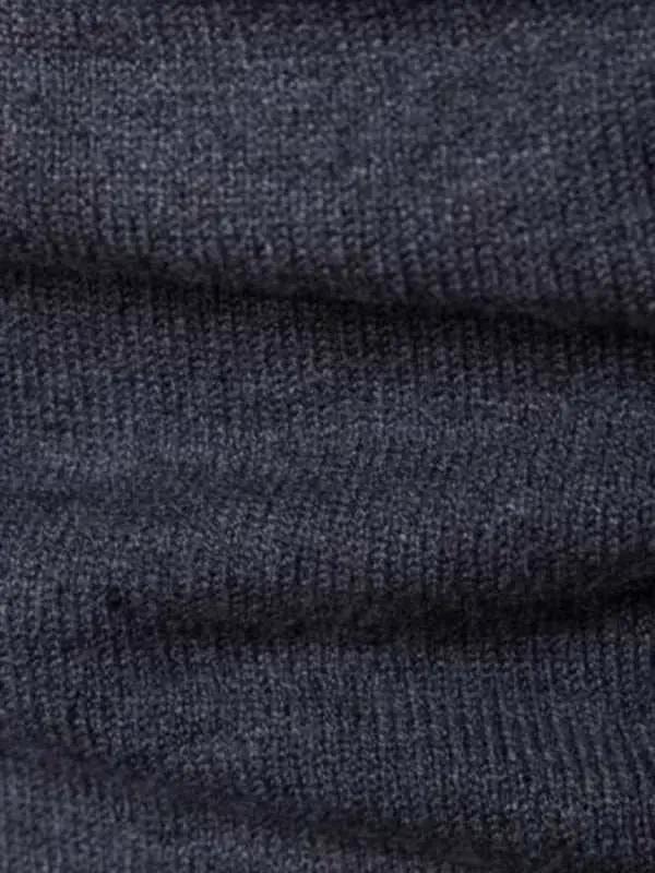Classic Turtleneck Wool Sweater for Men - Cozy All-Match Knitted Design - MENLL