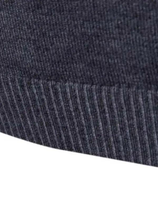 Classic Turtleneck Wool Sweater for Men - Cozy All-Match Knitted Design - MENLL