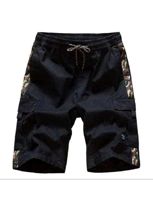 Stylish Men's Multi-Cargo Camouflage Shorts for Ultimate Comfort and Versatility - MENLL