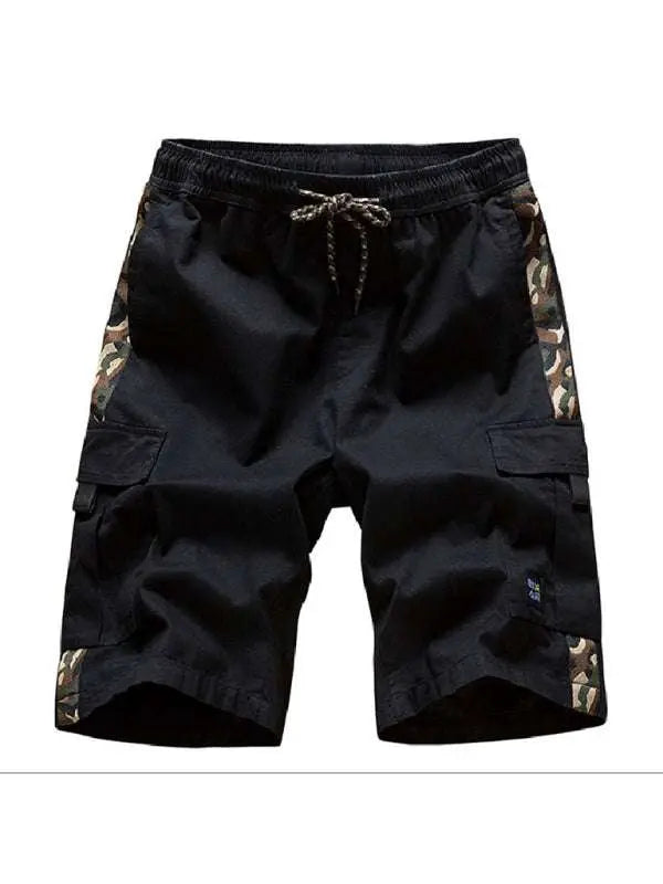 MENLL Camo Cargo Shorts Men's Casual Outdoor Multi-Pocket Tactical Shorts by MENLL