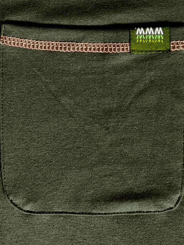 Men's Vibrant Color Block Knit Henley Long Sleeve Tee - MENLL