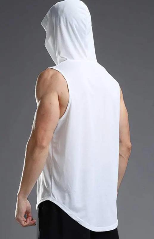 Ultimate Performance Men's Hooded Quick-Dry Sports Vest - MENLL