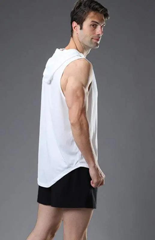 Ultimate Performance Men's Hooded Quick-Dry Sports Vest - MENLL