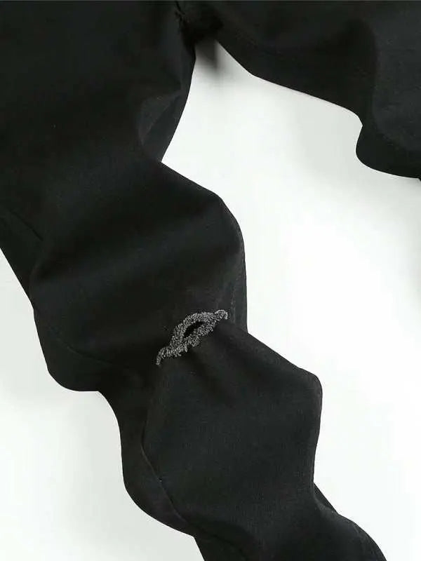 MENLL Black Denim Skinny Jeans Men's Slim Fit Stretch Jeans by MENLL