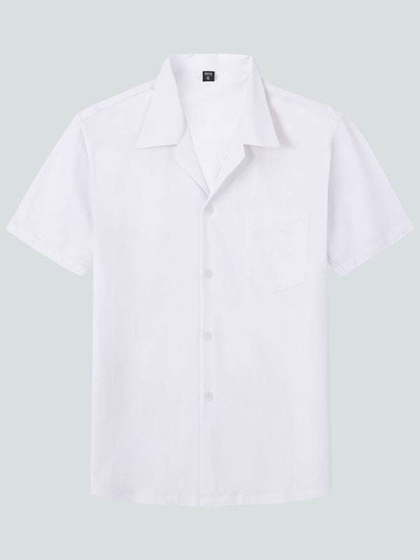 Effortlessly Stylish Loose-Fit Casual Lapel Shirt for Men - Perfect for Spring-Summer Outings!