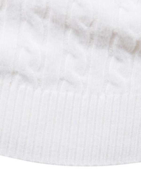 Slim Fit Men's Knitted Turtleneck Sweater – Casual Comfort for Autumn-Winter