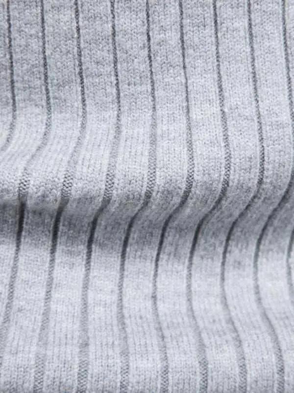 Slim Fit Men's Knitted Turtleneck Sweater – Casual Comfort for Autumn-Winter - MENLL