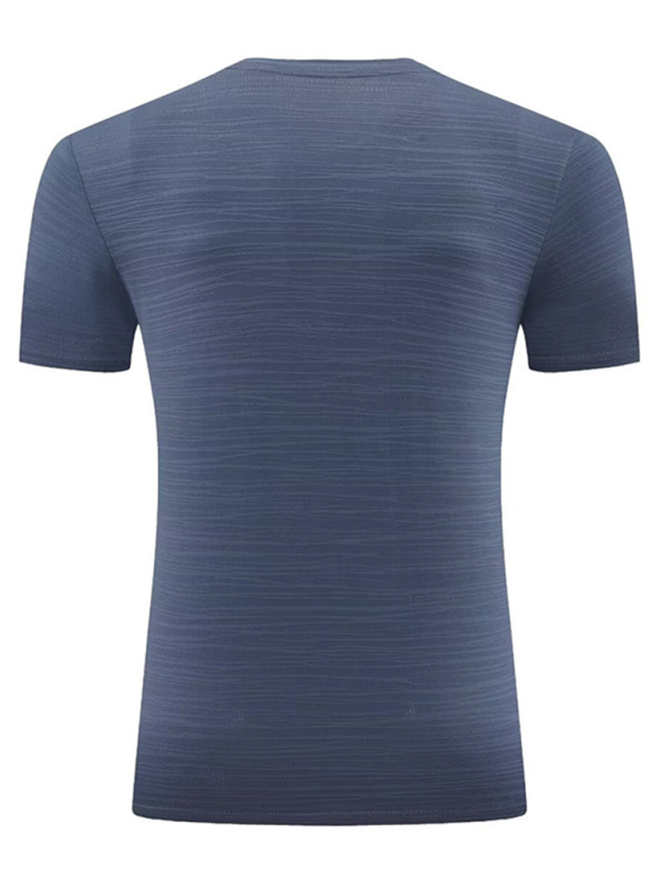 Men's Ultra-Light Ice Silk Quick-Dry Sports Tee - Perfect for Spring & Summer Activities!