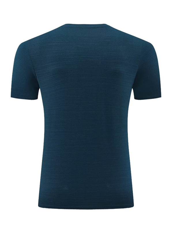 Men's Ultra-Light Ice Silk Quick-Dry Sports Tee - Perfect for Spring & Summer Activities!