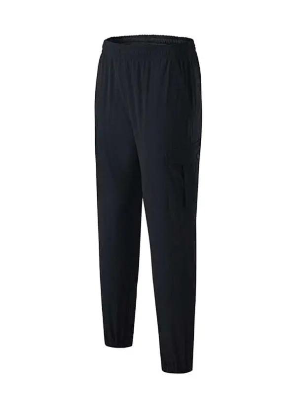 Men's Versatile Quick-Dry Elastic Fitness Cargo Pants with Pockets - Perfect for Every Adventure! - MENLL
