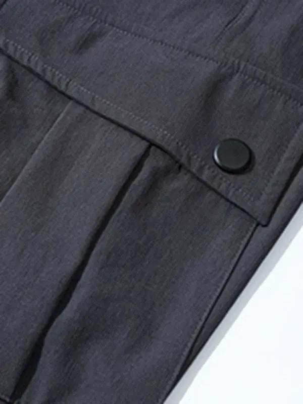 Men's Versatile Quick-Dry Elastic Fitness Cargo Pants with Pockets - Perfect for Every Adventure! - MENLL