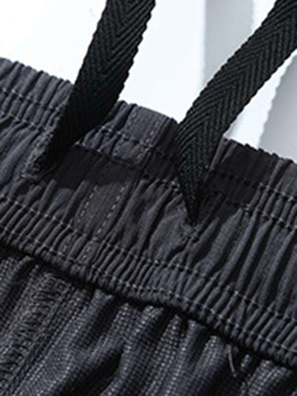 Men's Versatile Quick-Dry Elastic Fitness Cargo Pants with Pockets - Perfect for Every Adventure! - MENLL