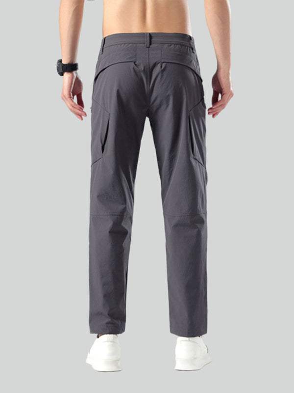 Men's Versatile Quick-Dry Stretch Workout Trousers - MENLL