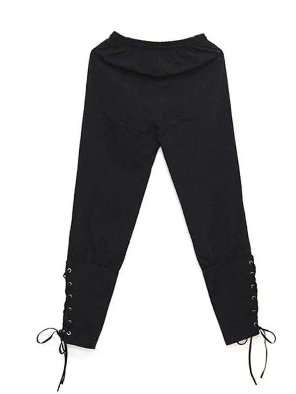 Stylish Men's Cuffed Ankle Trousers for Effortless Casual Elegance - MENLL