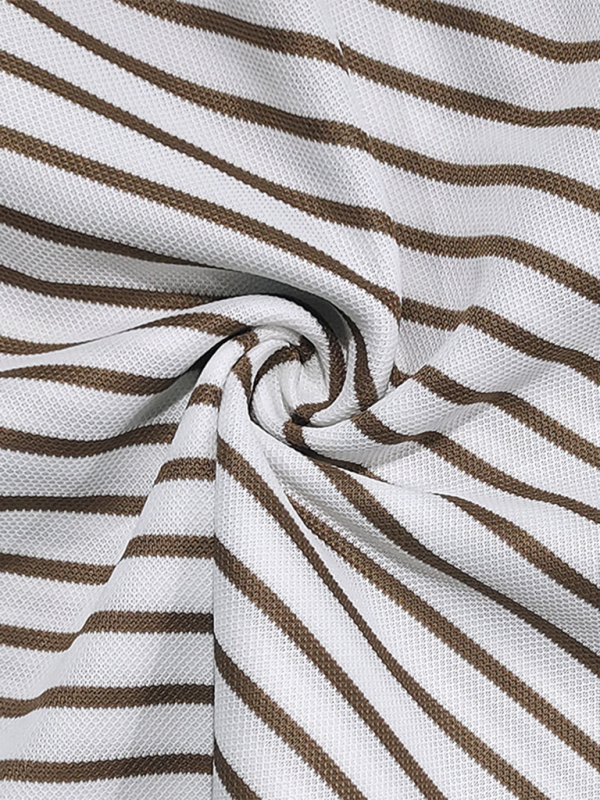 Cozy Autumn Striped Long Sleeve Henley Tee for Effortless Style and Comfort