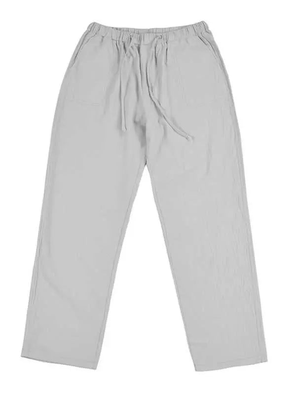 Effortlessly Stylish Men's All-Season Linen Casual Trousers - MENLL