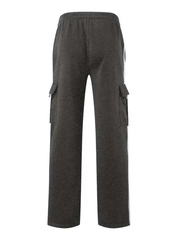 Cozy Velvet Multi-Pocket Overalls for Men - Stylish and Versatile Autumn/Winter Essential - MENLL