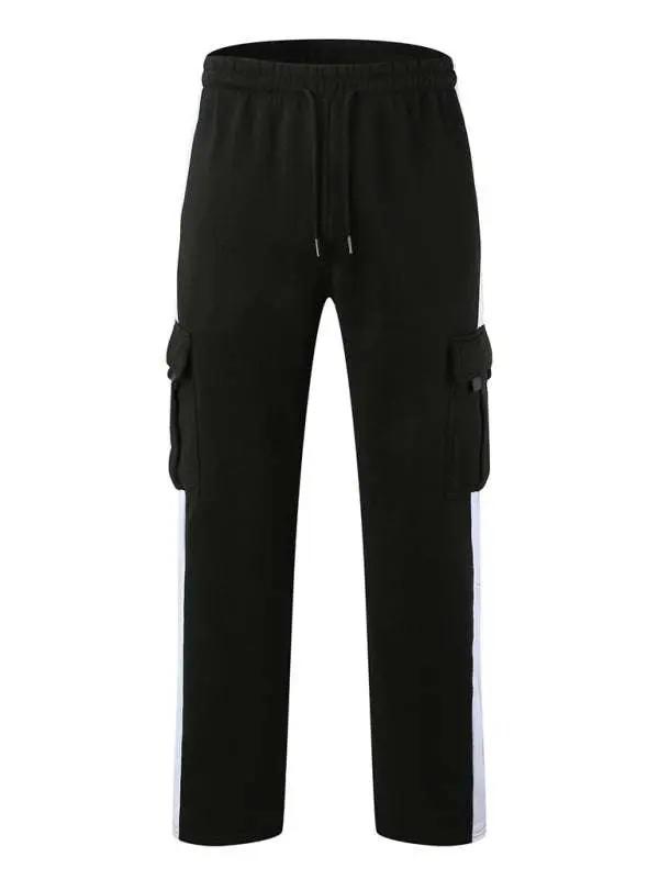 Cozy Velvet Multi-Pocket Overalls for Men - Stylish and Versatile Autumn/Winter Essential - MENLL