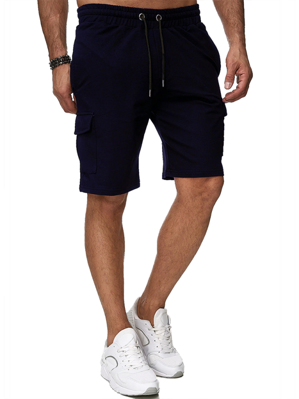 Ultimate Men's Multi-Pocket Active Shorts - Comfortable Fitness Overalls for Spring-Summer Adventures - MENLL