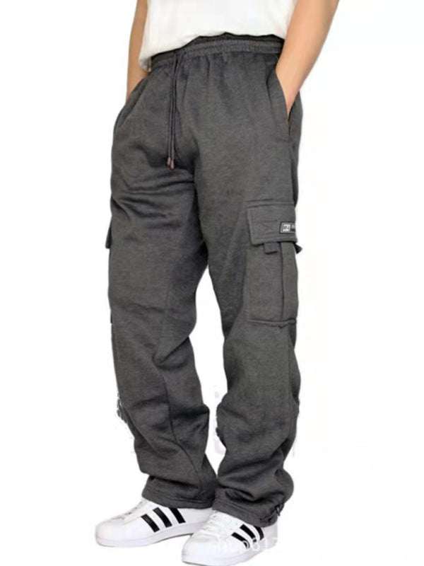 Versatile Multi-Pocket Men's Cargo Trousers - Comfort Meets Style for Every Adventure - MENLL